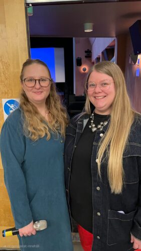 Filmmakarna Vonnie Larsson och Linnéa Huhta
